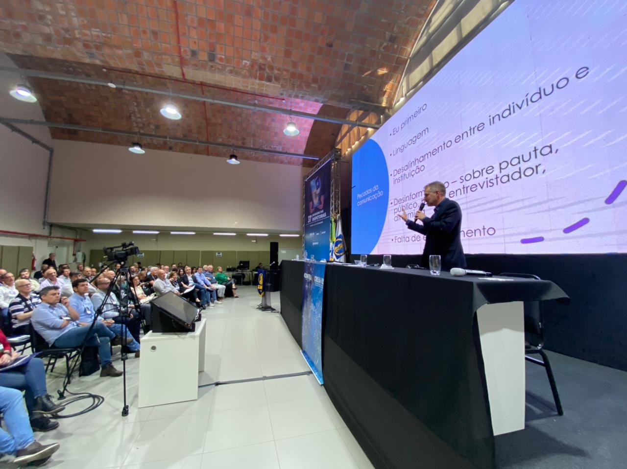 Túlio: "Resultado da marca pessoal de cada representante são suas próprias características somadas à marca do CREA-RS"